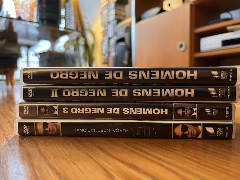 MIB: Homens de Negro - 4DVD’s