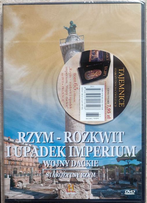 Film DVD Rzym- Rozkwit i upadek imperium. Inwazja Wojny Dackie. Tom 65