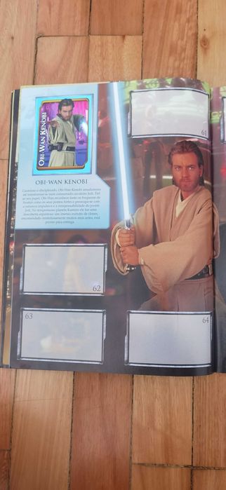 Caderneta Star Wars Ataque dos clones
