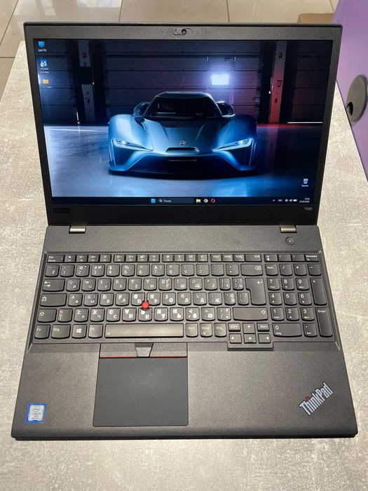 Ноутбук 15.6" Lenovo ThinkPad T580 | i5-8350U | DDR4 8GB | SSD 256GB для Роботи і Навчання, є Кількість