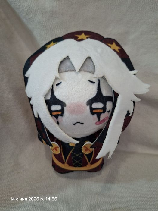 Пьеро мягкая игрушка 10 см Freak circus Цирк фриков Pierrot Арлекин