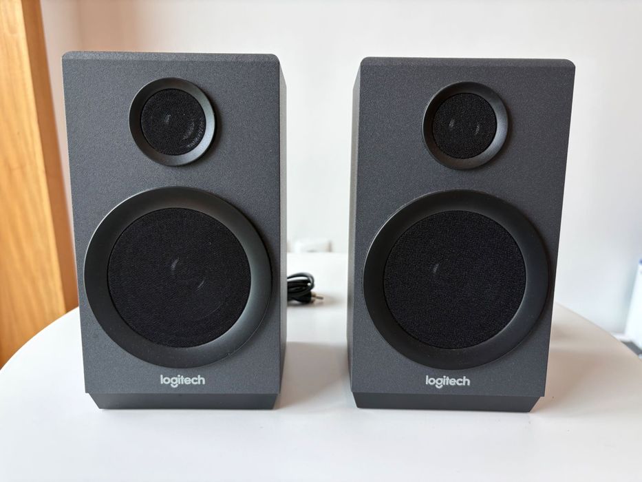 Colunas 2.1 Logitech Z333 80W | Caixa completa