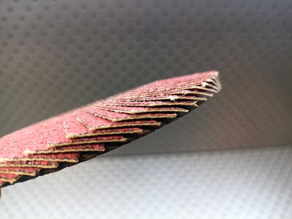 10 x gr 60 Tarcza Listkowa ceramiczna 125mm lamelka ceramiczna Tediam