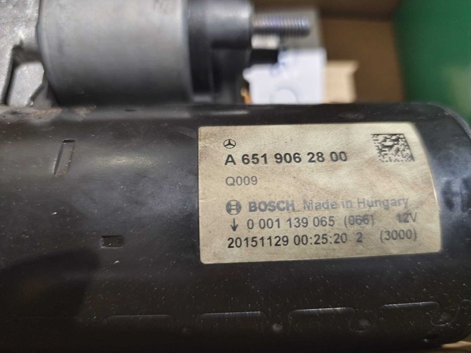 Motor de arranque Mercedes-Benz W205 OM651