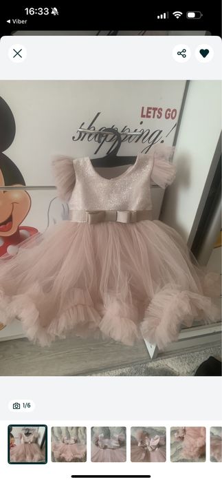 Плаття на 1 рочок,вдягали один раз,як нове