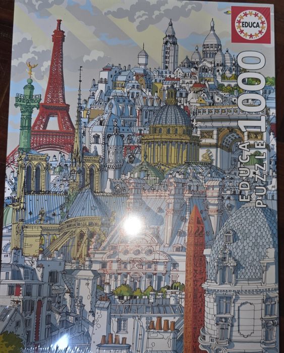 Puzzles Educa Paris e Notre Dame