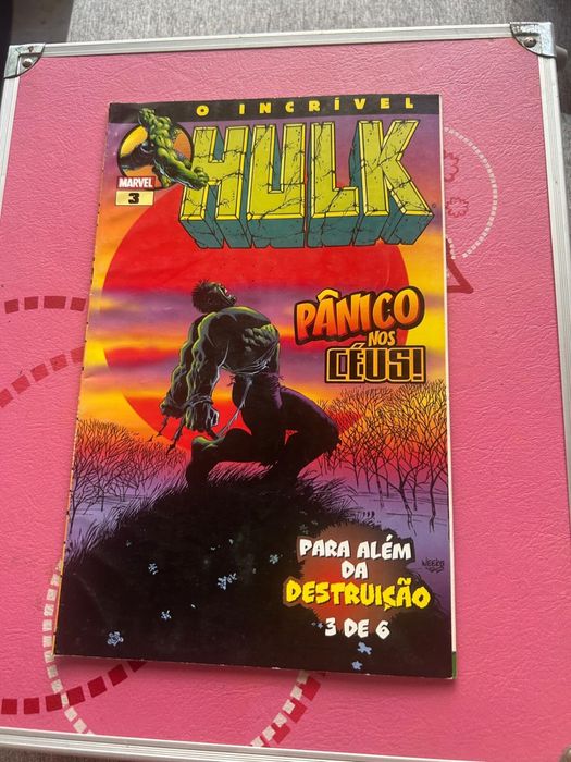 Livros hulk bd como novas