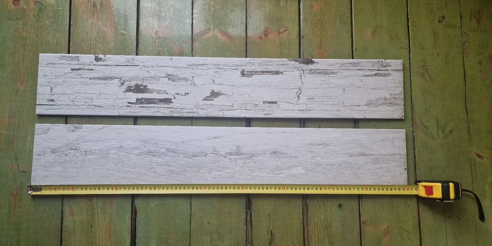 Płytki gres 15×90 kolor jasny szary