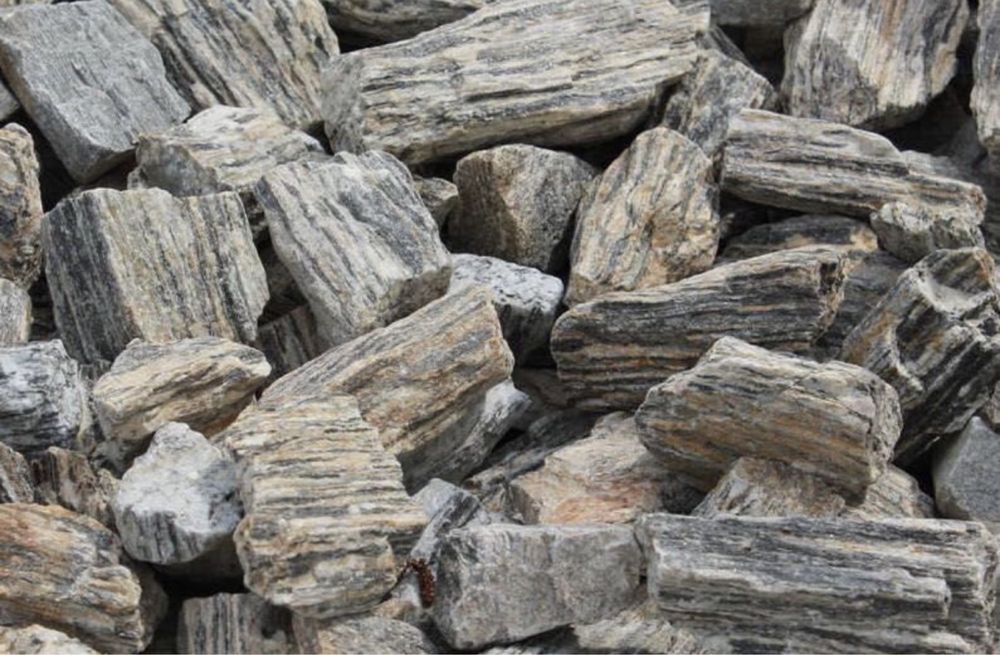 KORA KAMIENNA PŁUKANA - Kora Gnejsowa, Gnejs Kamień Ogrodowy Grys Żwir