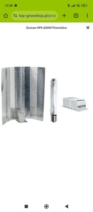 PlantaStar  zestaw do doświetlania roślin.