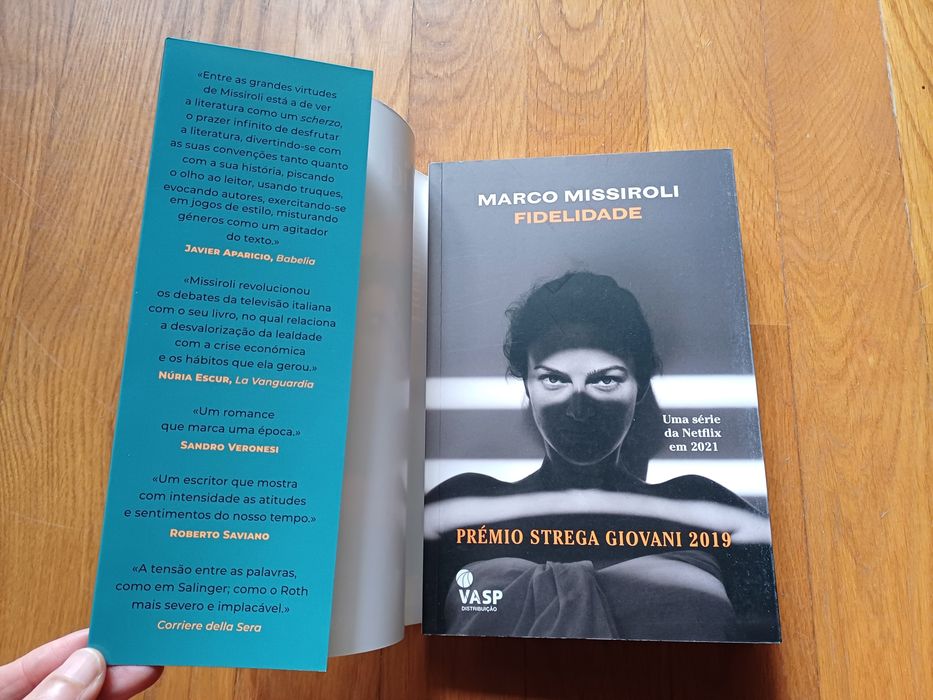 Livro "Fidelidade" de Marco Missiroli