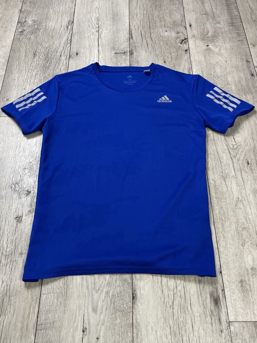 Adidas climacool футболка М размер беговая синяя