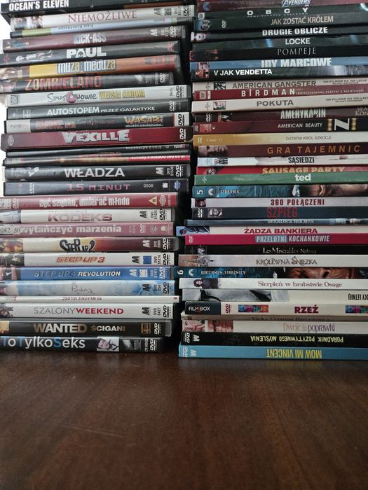 Kolekcja filmów DVD