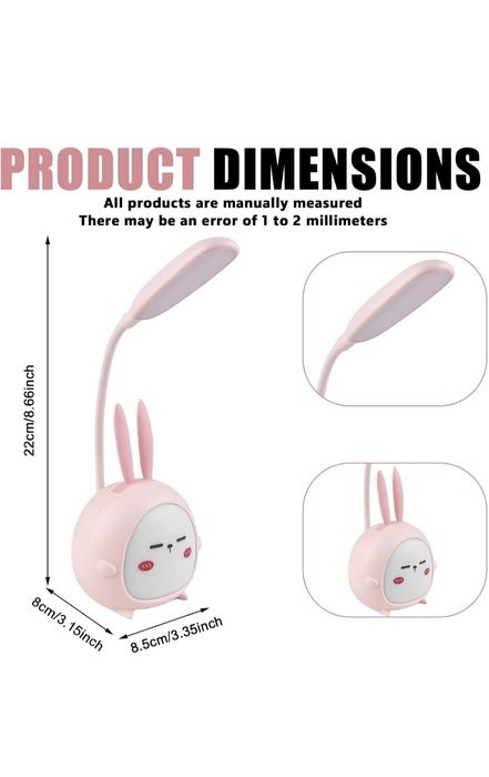 Lampka biurkowa, nocna, dziecięca Elf
