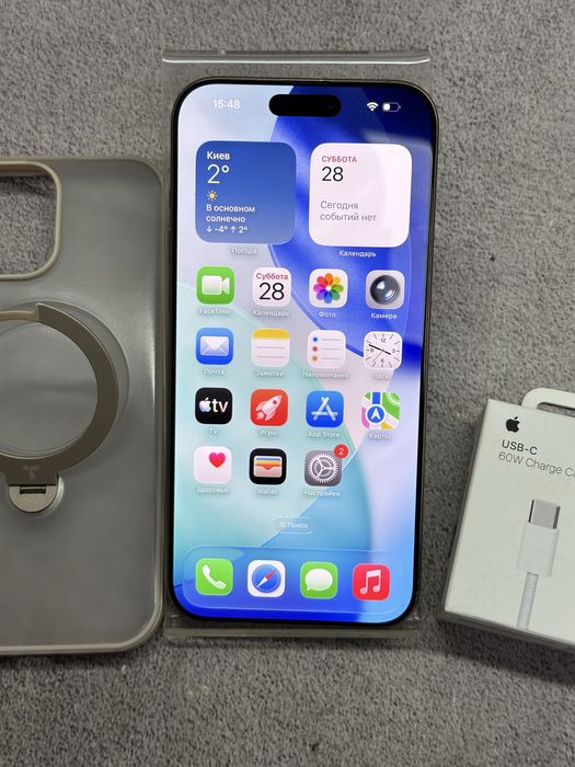 Apple iPhone 16 Pro Max 512Gb Desert Titanium Gold Neverlock АКБ 90%