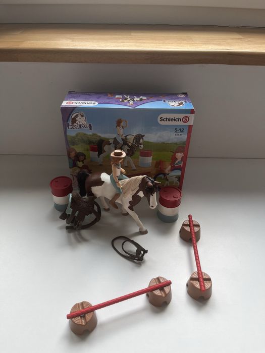 Schleich 42441 Hannah i Westernowy zestaw jeździecki