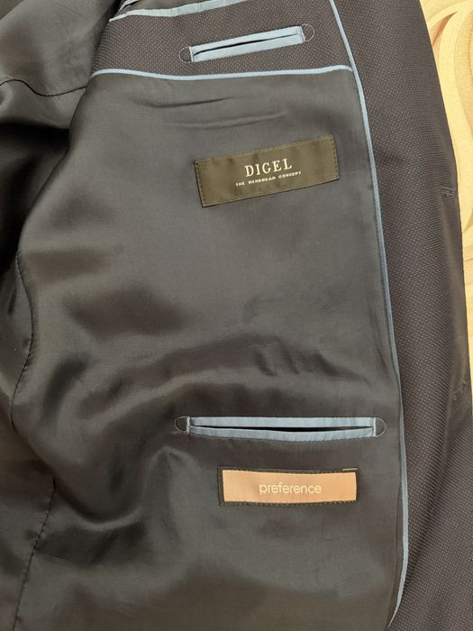 Garnitur męski marki DIGEL rozmiar 52 L lub XL