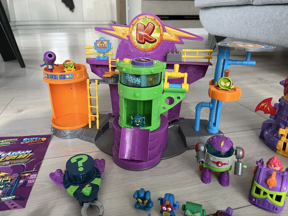 Zestaw SUPER ZINGS auto, Kazoom LAB plus dodatki