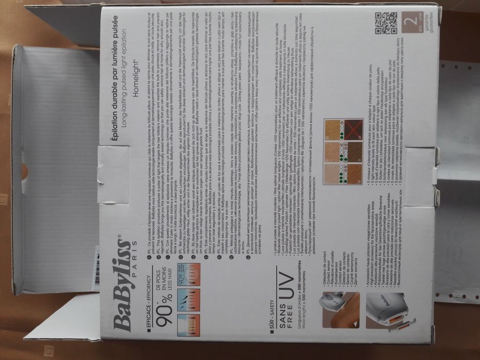 Depilator laserowy IPL Babyliss G947E ,NOWY , Super cena !!!