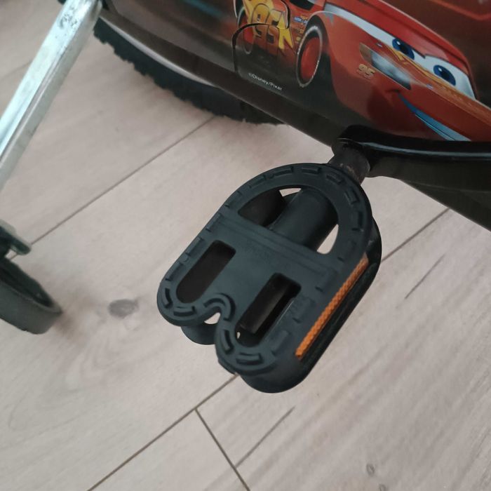 Rower dziecięcy 16"cali Cars Zygzak McQueen Dino Bikes  + GRATISY