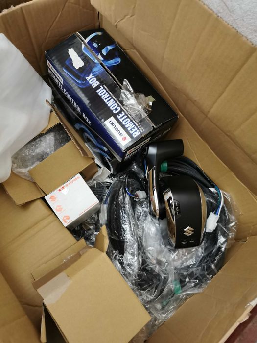 Zestaw Elektroniczny do Suzuki manetka ,instalacja,zegary