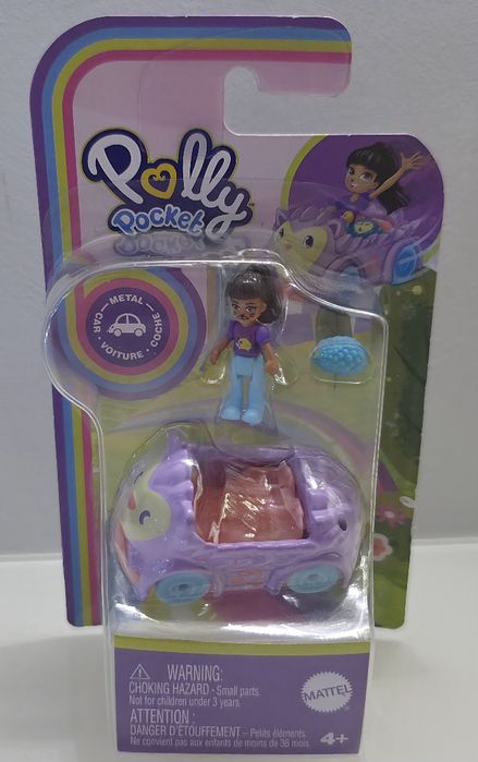 Lalka Polly Pocket z autem NOWA