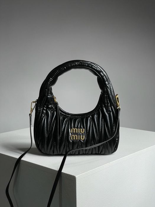 Torebka Miu Miu wander black