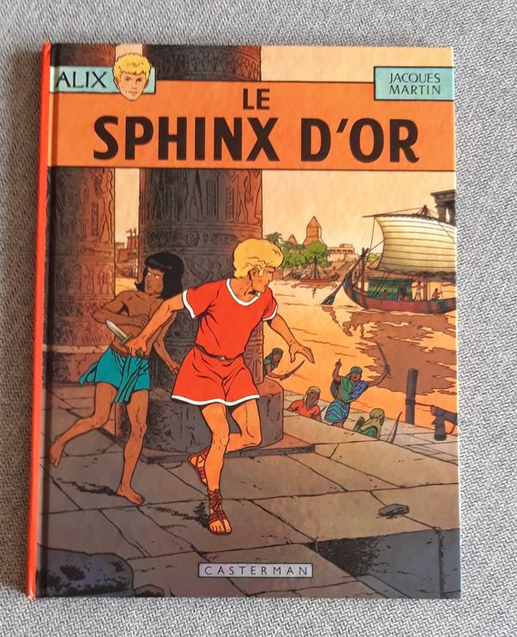 Banda desenhada coleção ALIX "Le Sphinx d'or"