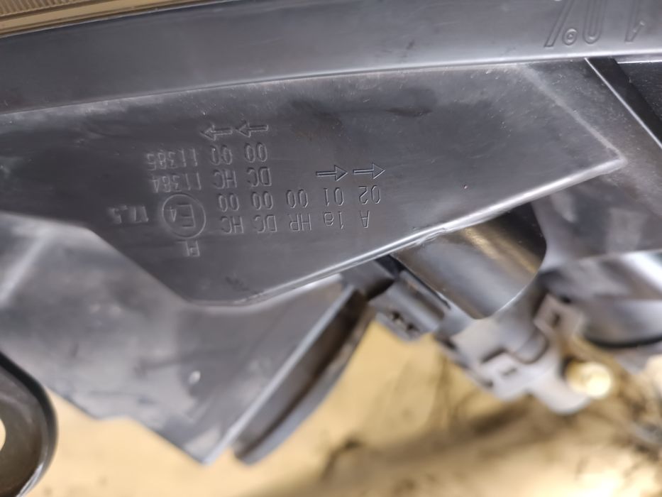 Ótica do lado direito para Nissan qashqai com sistema xenon