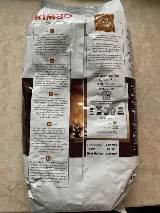 Kawa Kimbo ziarnista włoska 1kg