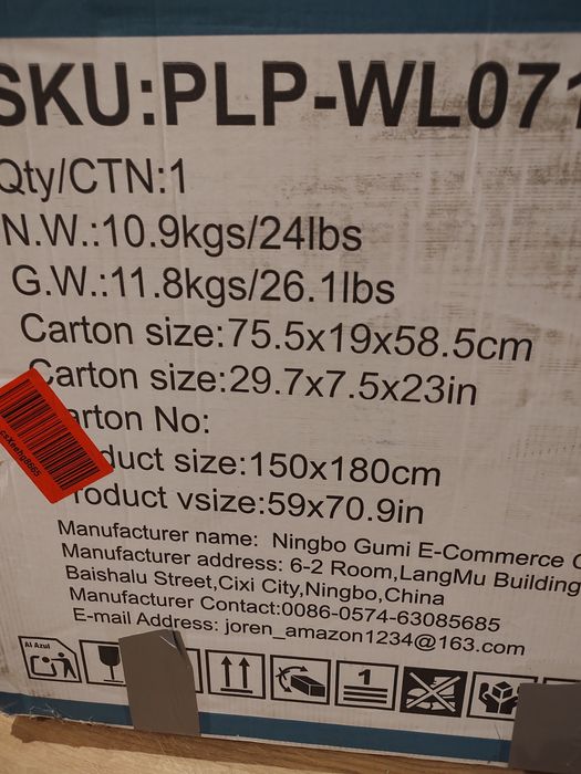 Biały kojec dla dziecka GUPAMIGA