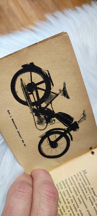 Instrukcja obsługi motoroweru Komar  - oryginał ZZR Bydgoszcz