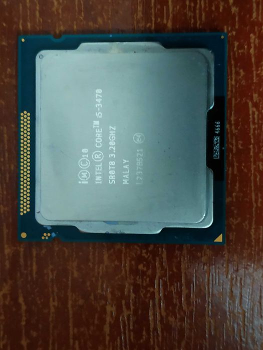 комплект материнка GIGABYTE H61M-S2PV +i5 3470+8Gb DDR3