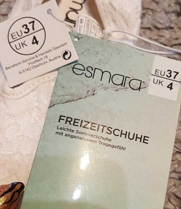 Оригинал.новые,легкие,шикарные,стильные эспадрильи мокасины esmara