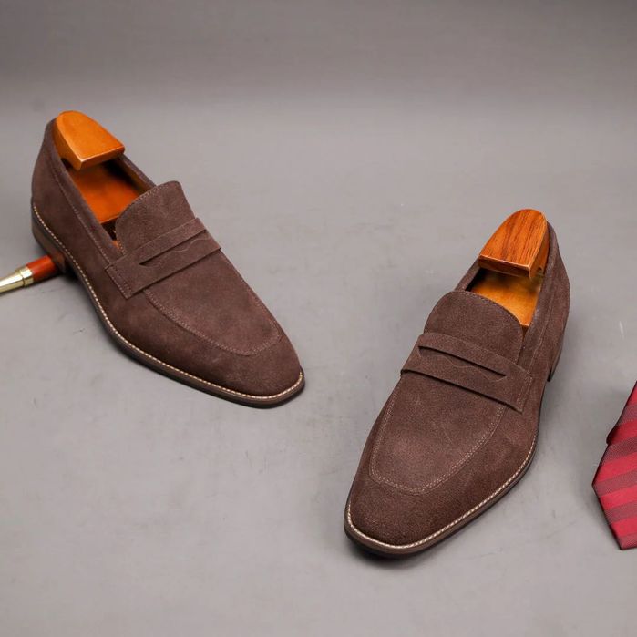 Loafersy męskie wygodne   eleganckie