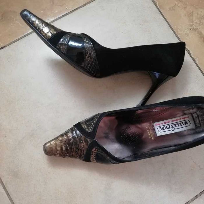 Buty czółenka szpilki na obcasie 36,5 Valleverde