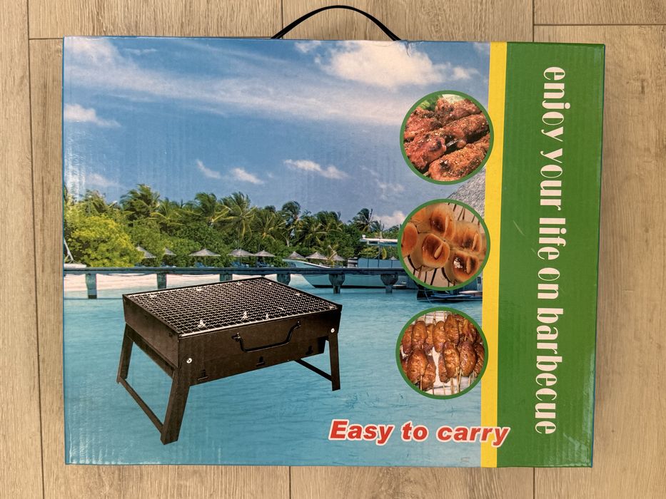 РОЗПРОДАЖ ЗАЛИШКІВ! Складний мангал-гриль — всього 549 грн