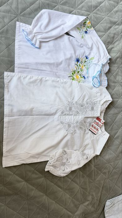 Вишиванки дві штуки для дівчинки