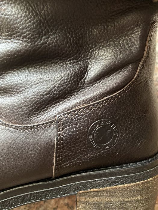 Botas castanhas com pêlo da Coronel da Tapiocca