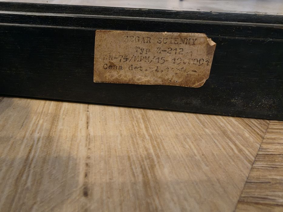 Zegar ścienny Metron z 1976