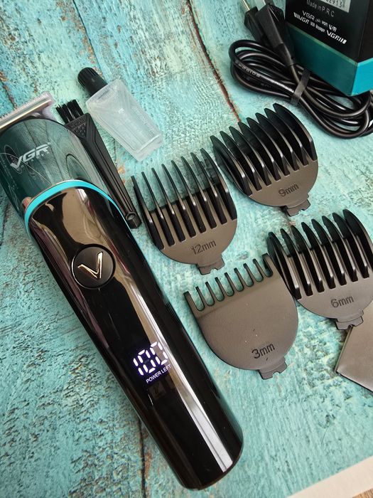Триммер VGR для голови бороды тример V 291 оригінал машинка стрижка