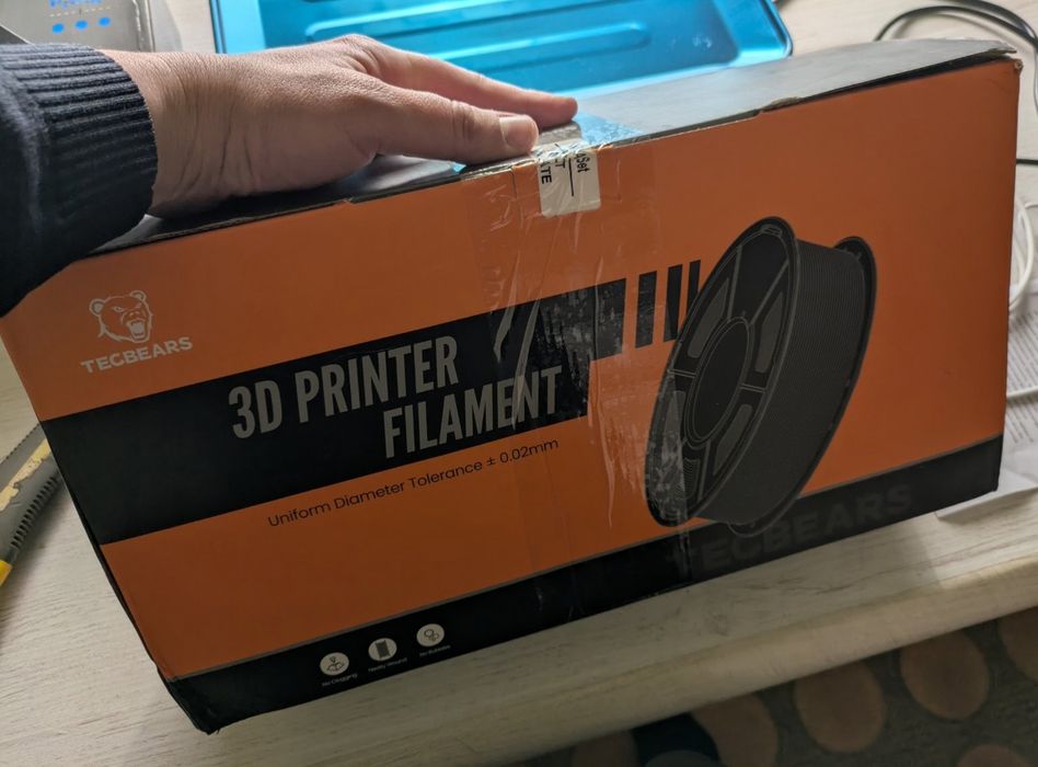 Filament Філамент для 3d принтерів, 4 кольора, petg tecbears 1,75mm
