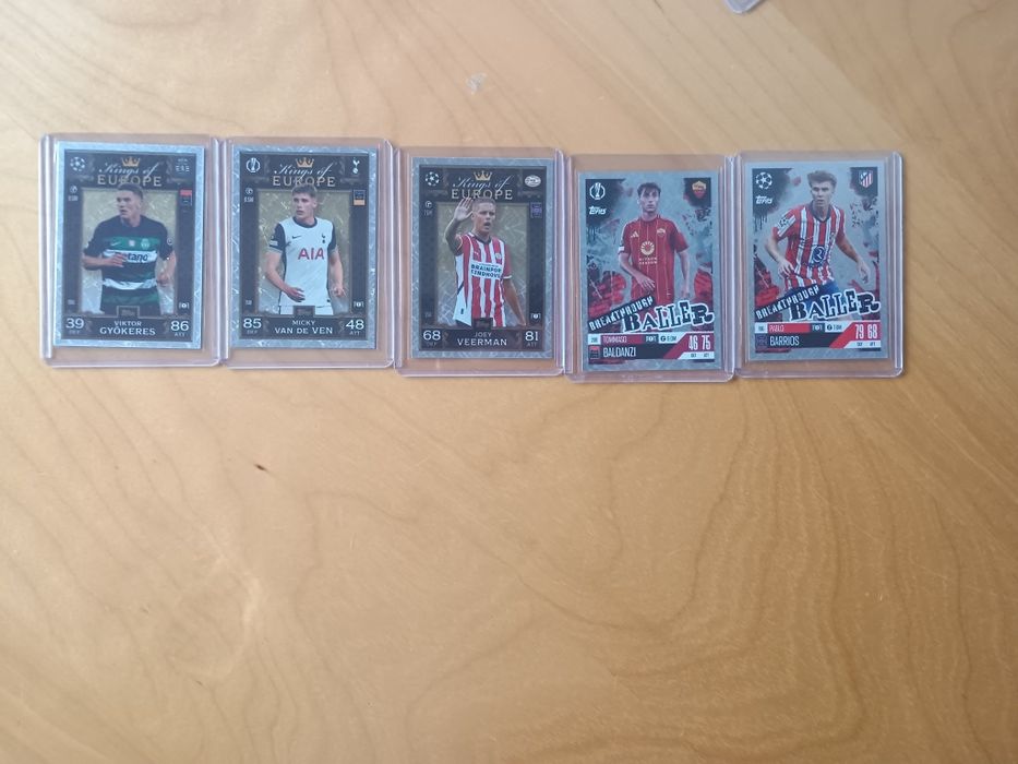 album Match Attax extra plus karty