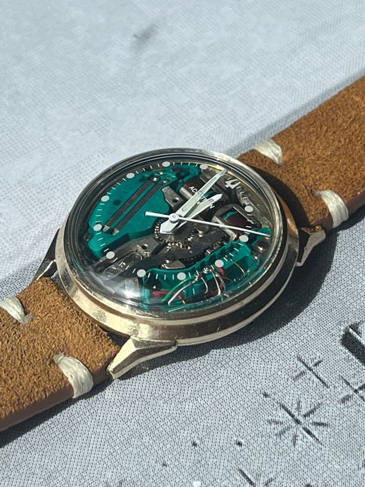Bulova spaceview 1966 accutron zegarek kamertonowy kolekcjonerski