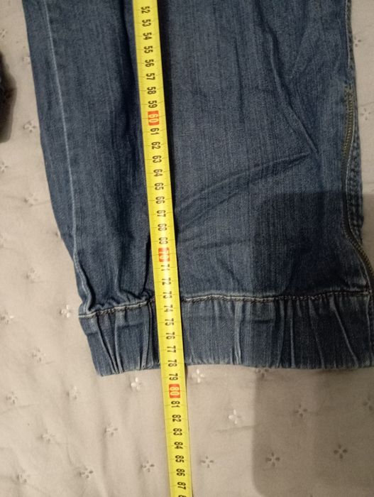 Spodnie rybaczki jeansowe Sandwich 44