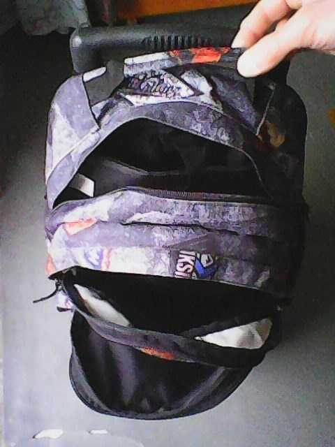 plecak z kolkami raczka quicksilver jak nowy duzo kieszeni solidny