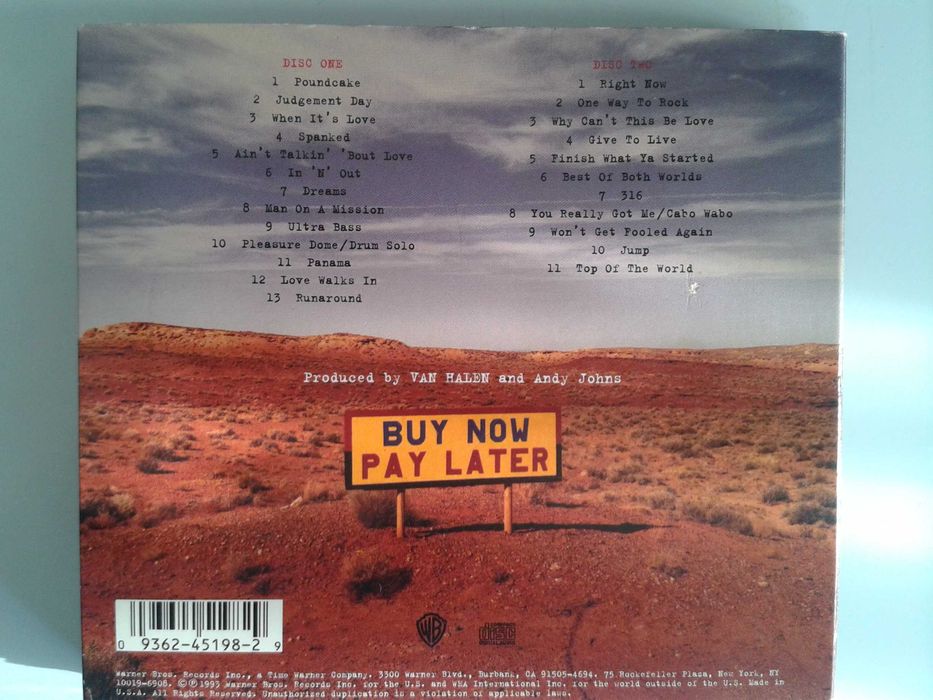 Cd Duplo Van Halem  "Live : Right here, right now" [NEGOCIÁVEL]