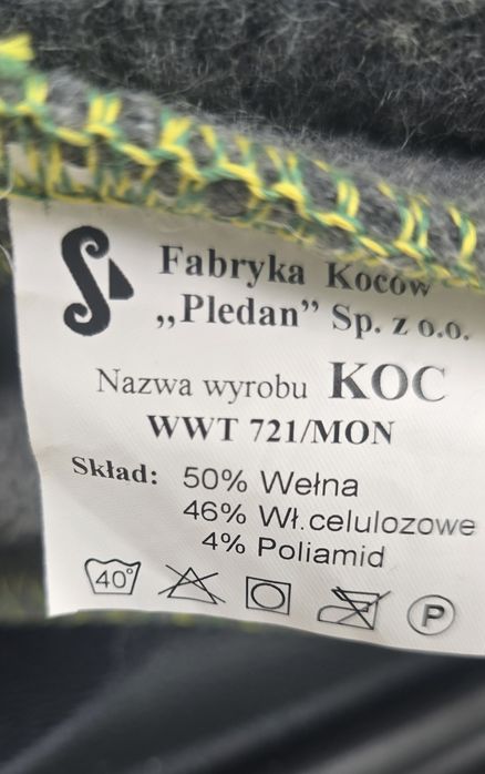 Nowe koce wojskowe 3szt.
