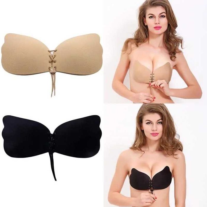 Бюстгальтер-невидимка Fly bra на самоклеючій основі з ефектом Push-Up