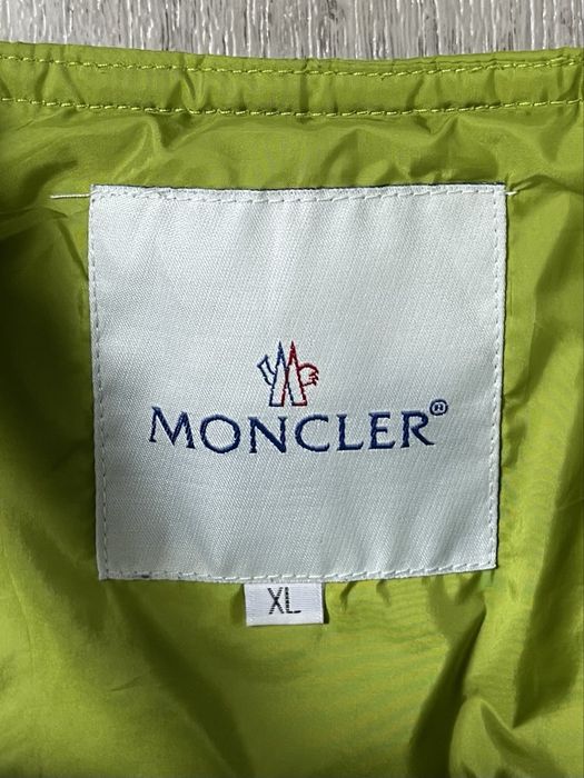 Moncler костюм комплект детский 5-6 лет зеленый зимний